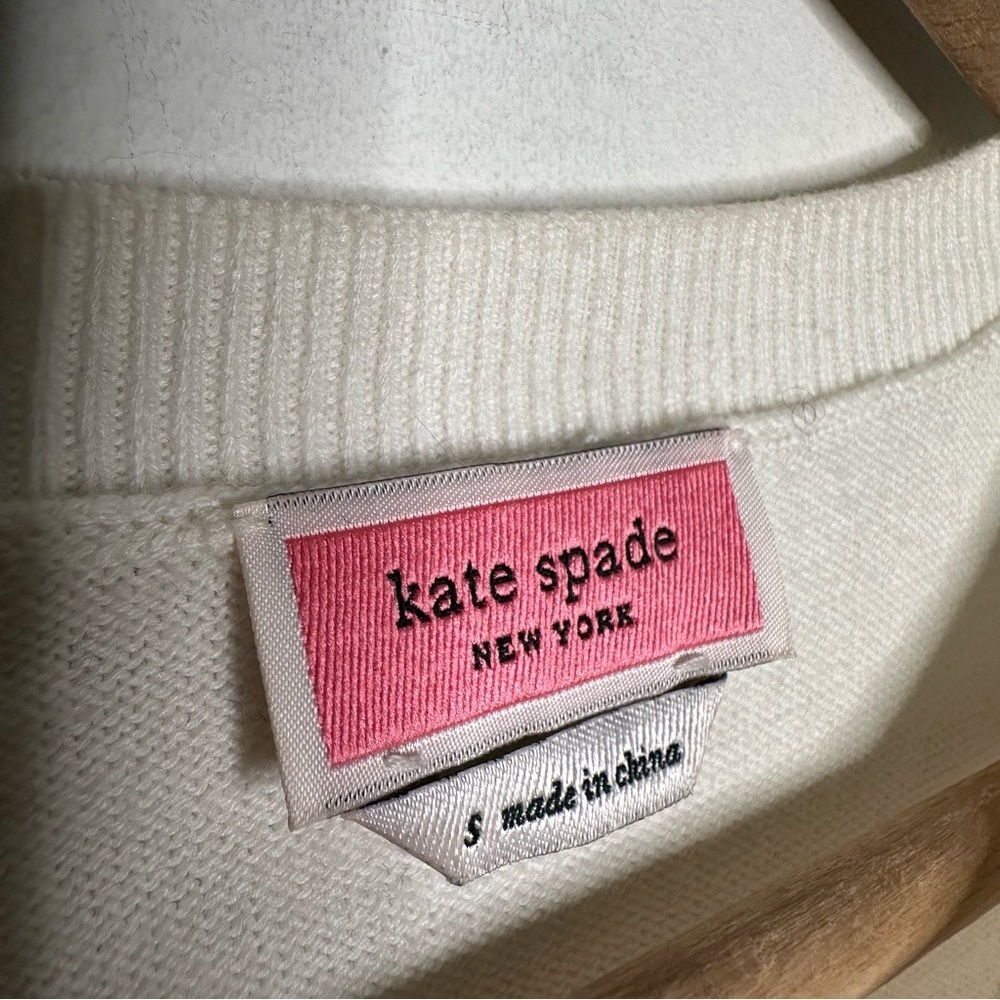 Kate Spade | Cocktail Kiss Sweater Size Small View 6
